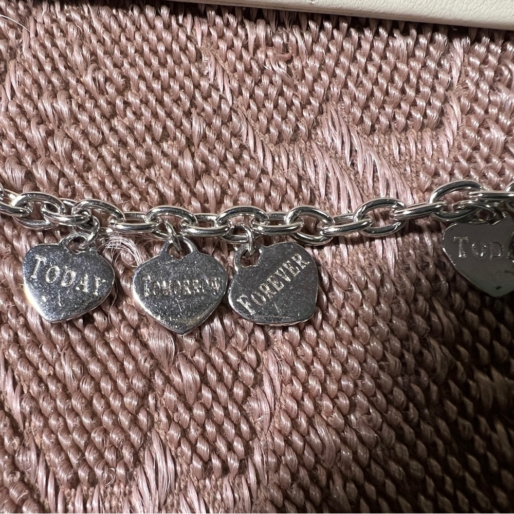 Today/Tomorrow/Forever Silver Toggle Bracelet from Jared’s